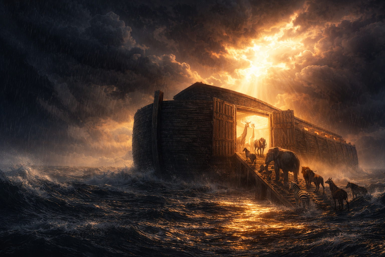 El Arca Abierta: Entre la Tormenta y la Luz